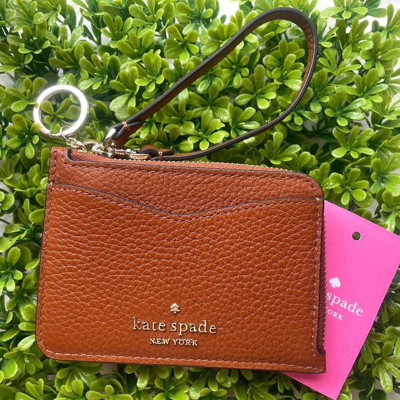 NWT Kate Spade Leila Card Holder Wristlet with Key Ring - Picture 3 of 9